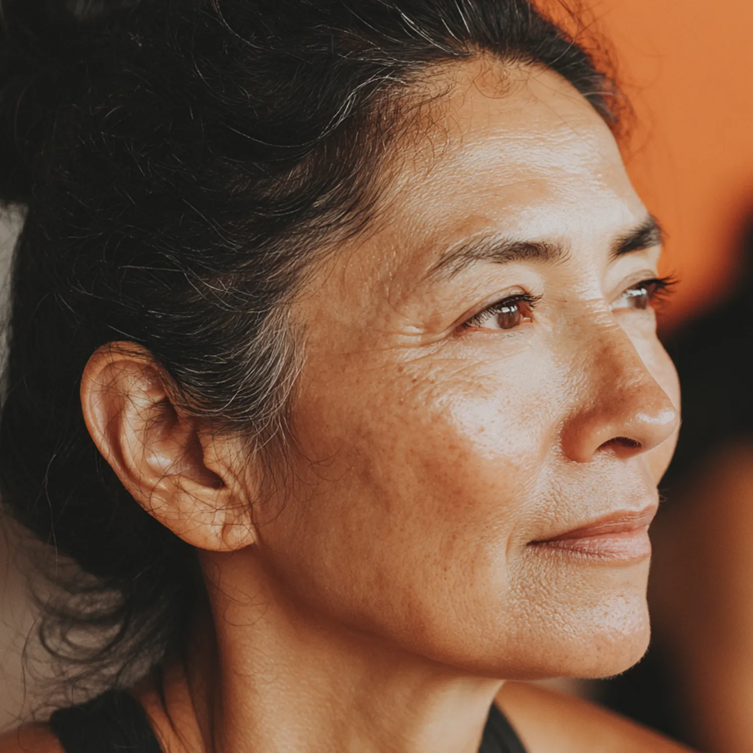 Client enjoying service