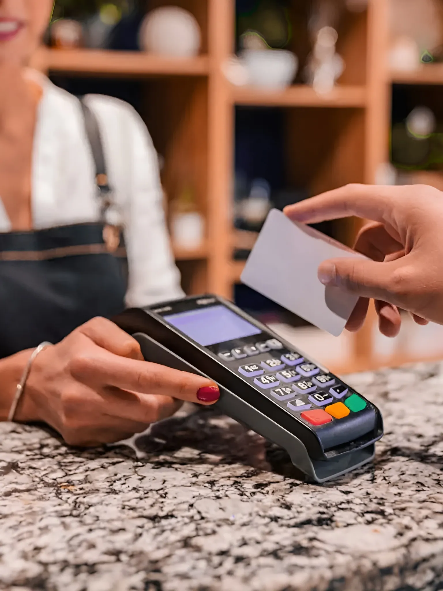 Payment processing with card terminal
